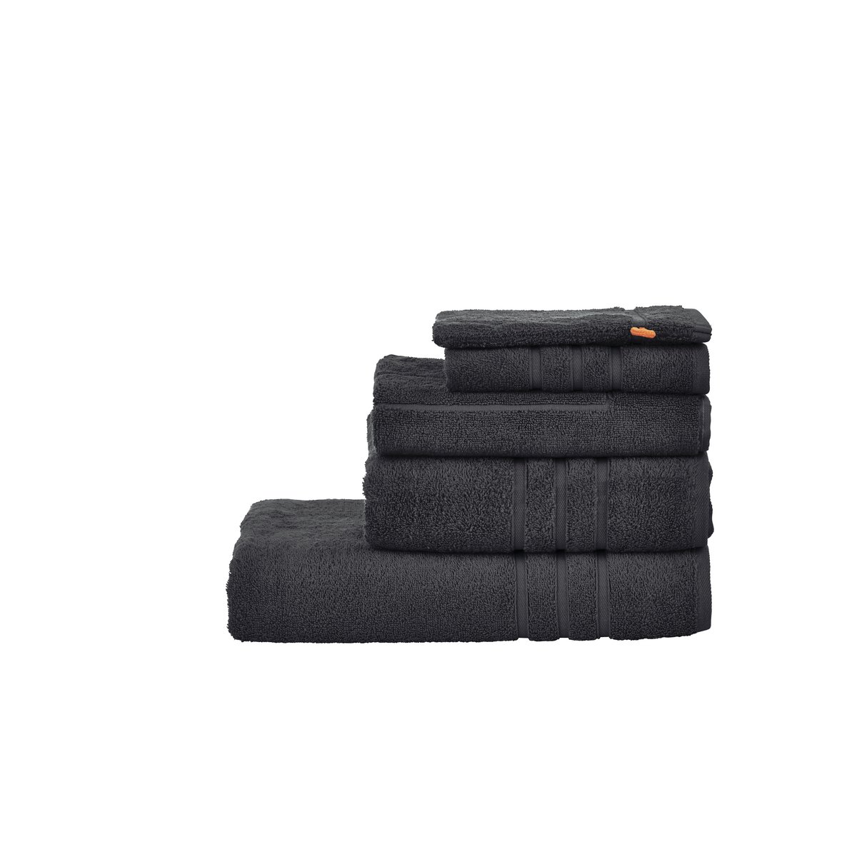 Waschhandschuh 15x20cm black