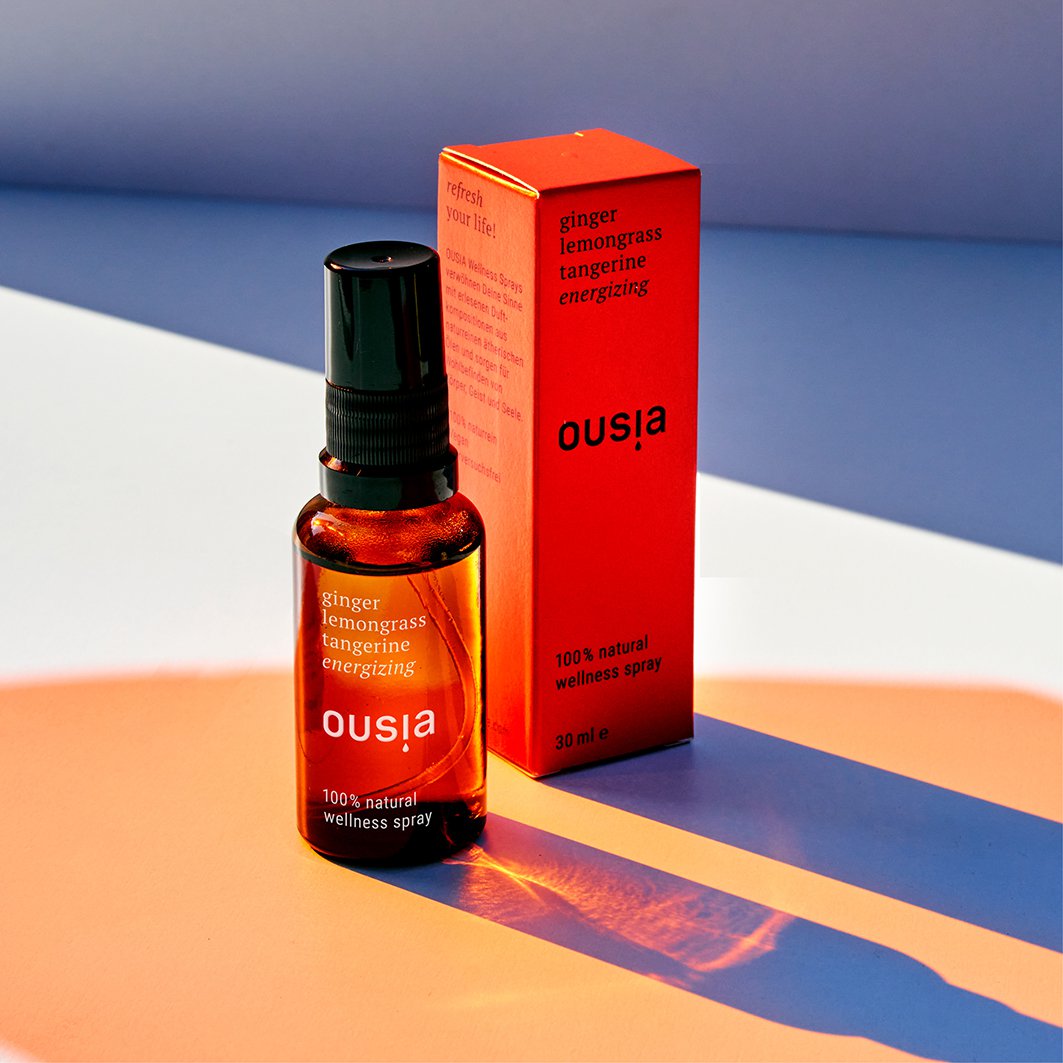 Wellness Spray "Energizing · Ginger Lemongrass Tangerine" 30ml
