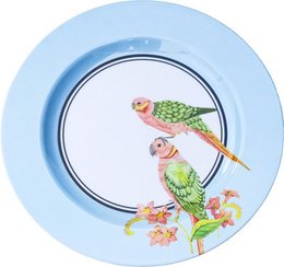 YE - Box of 4 assorted 26 cm melamine plates