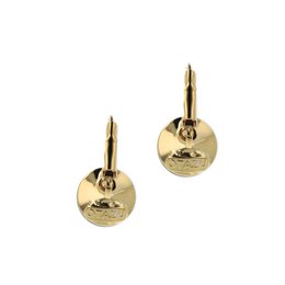 Classic Disc Earhangers - Purple