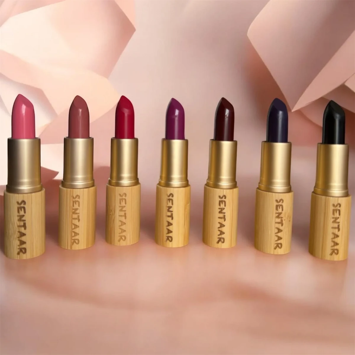 Rouge à Lèvres Minéral Hydratant AZURITE – Longue Tenue – Sans Mica naturel