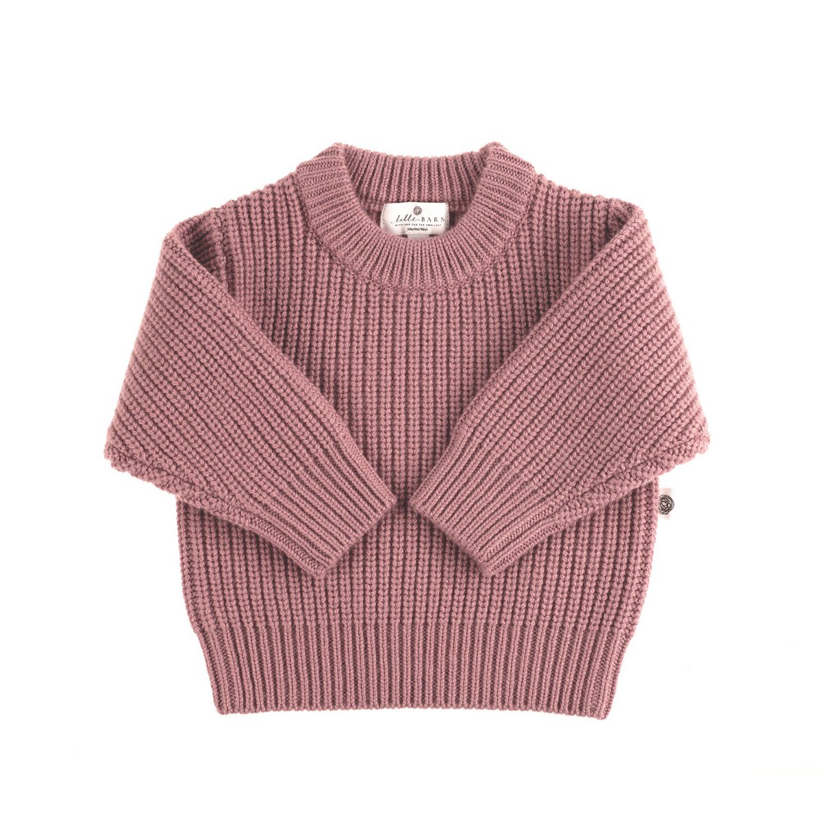 Jersey Bebé de Lana de Punto - Lana Merino - Haze
