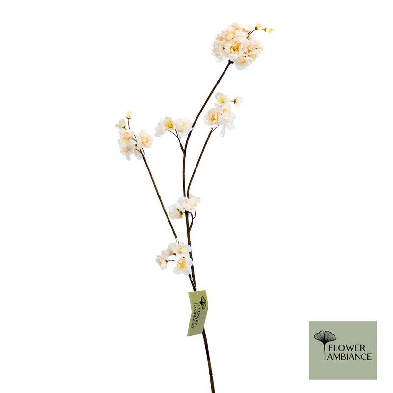 Prunus malaga spray beige 84cm