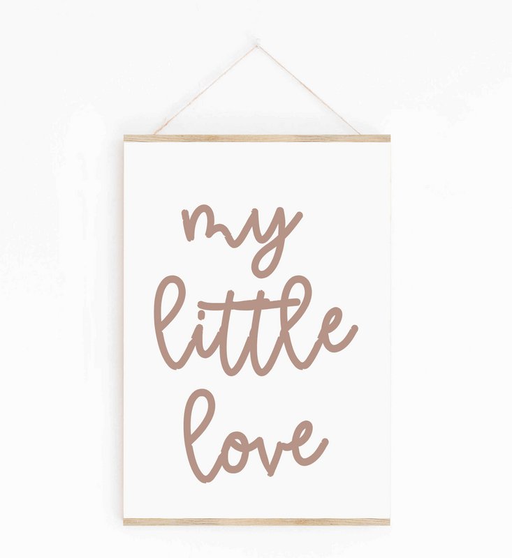 Mi pequeño cartel de amor, cartel de la habitación de los niños boho, impresión de la guardería boho, cartel de la guardería, cartel de la habitación de las niñas, impresión de la guardería de las niñas, cartel de los niños boho, guardería boho