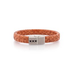 Læderarmbånd lysebrun | SPUI