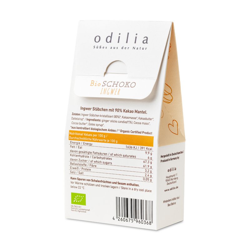 Organic choco ginger