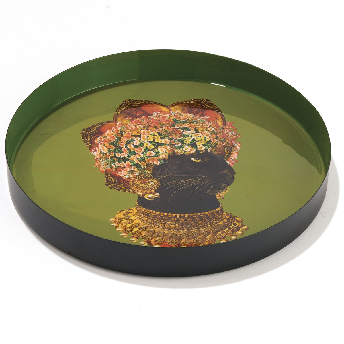 Baghera round tray