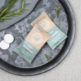 Coffret Comprimés de Savon pour les Mains – Romarin et Gingembre