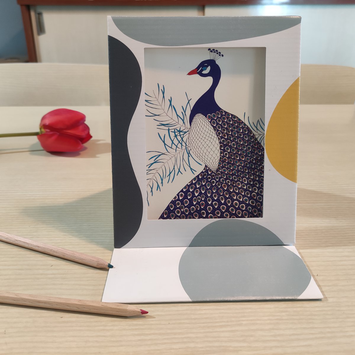 Reusable gift pouch in photo frame ©