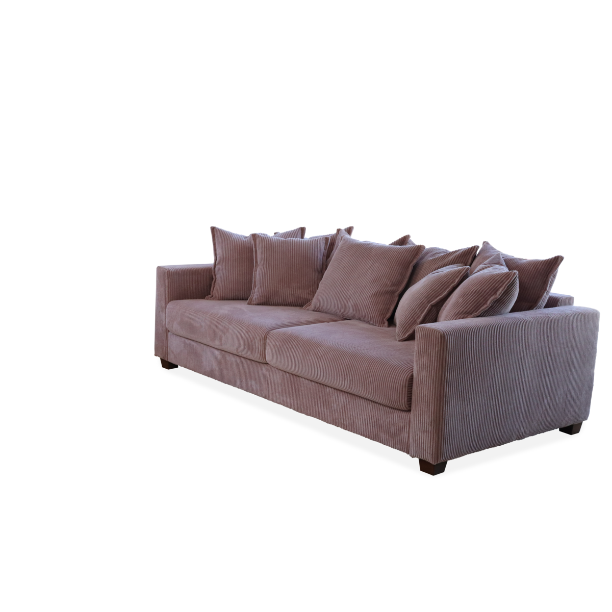ELSA 3-seater sofa Dusty Pink removable & washable covers