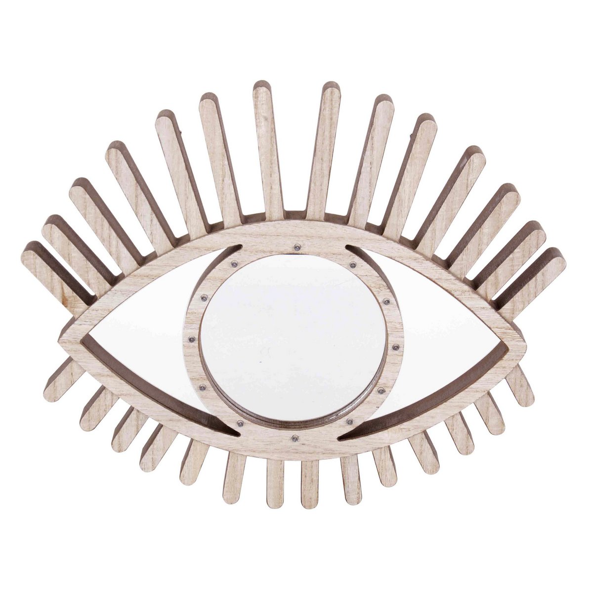 WOOD SUN MIRROR LIGHT HF
