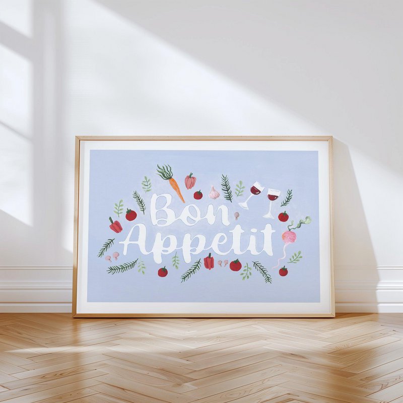 Kunstdruck - Bon appetit