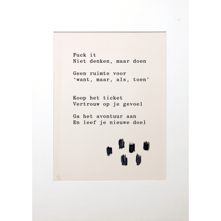 A5 CARD Moments of Fuck It (NL)