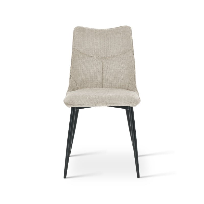 Chaise de salle à manger Giselle [lot de 2] [tissu lin]