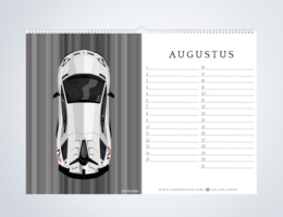 Car Birthday Calendar