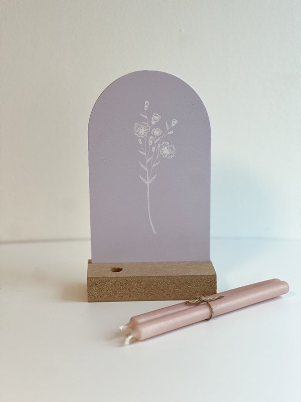 Memorial Spot 'Bloem' - Lila