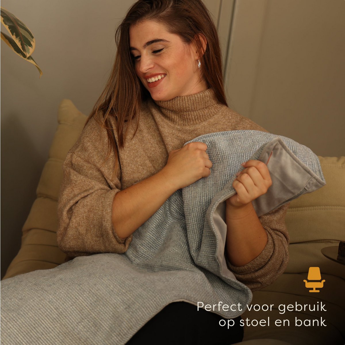 Pleafs® Warmtedeken Nomad Silver Sand
