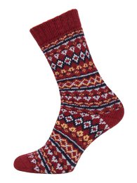 Un paio di calzini in lana 45% di lana design