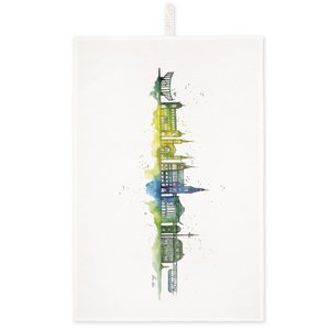 Tea towel - Wuppertal