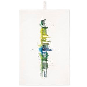 Tea towel - Wuppertal