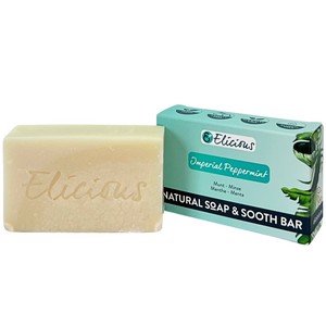 Handgemaakte natuurlijke zeep Imperial Peppermint 100g