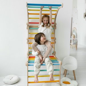 Maxi climbing frame for children (wall bars)