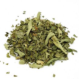 Sacchetti di iuta organici per tè e verbena al limone