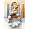 Keychain JaBeeLL Blue snakeskin jasper