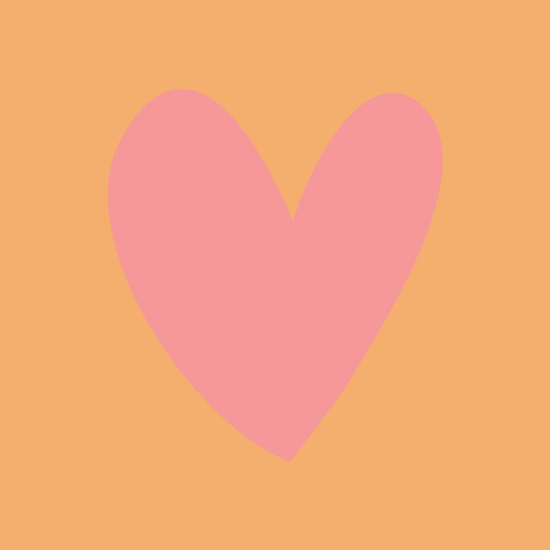 Forex tile 10x10cm - heart! - %23101030033