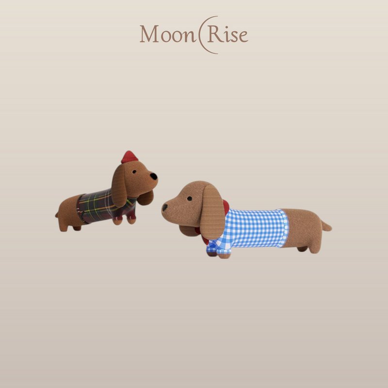 Sausage dog squeaky toy