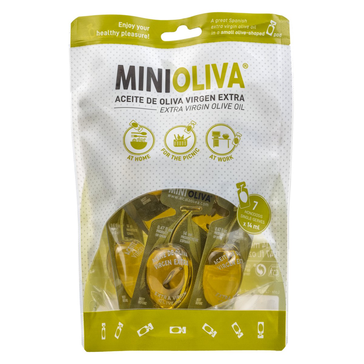 Olio Extravergine di Oliva (7 monoporzioni x 14 ml)