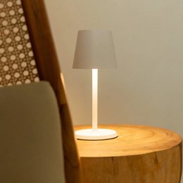 Lampe de table rechargeable James White