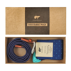 Gift Box belt Jamie and Turquoise Dots socks