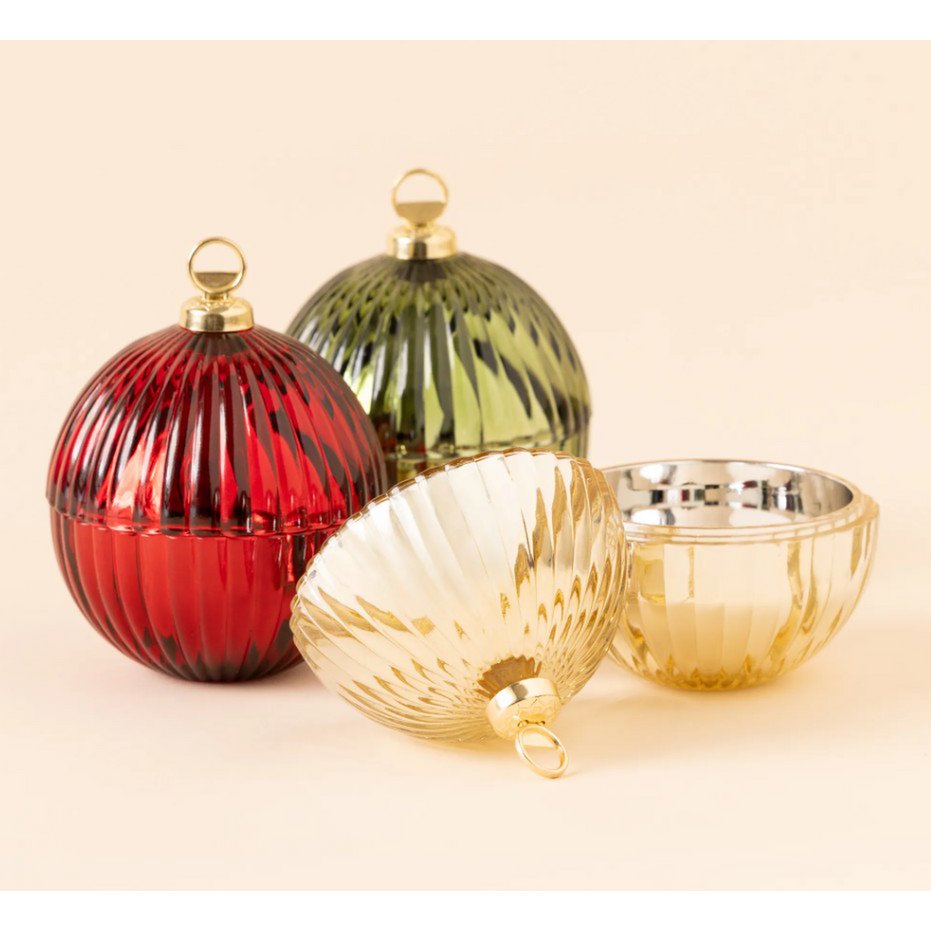Christmas Ball Candle Small