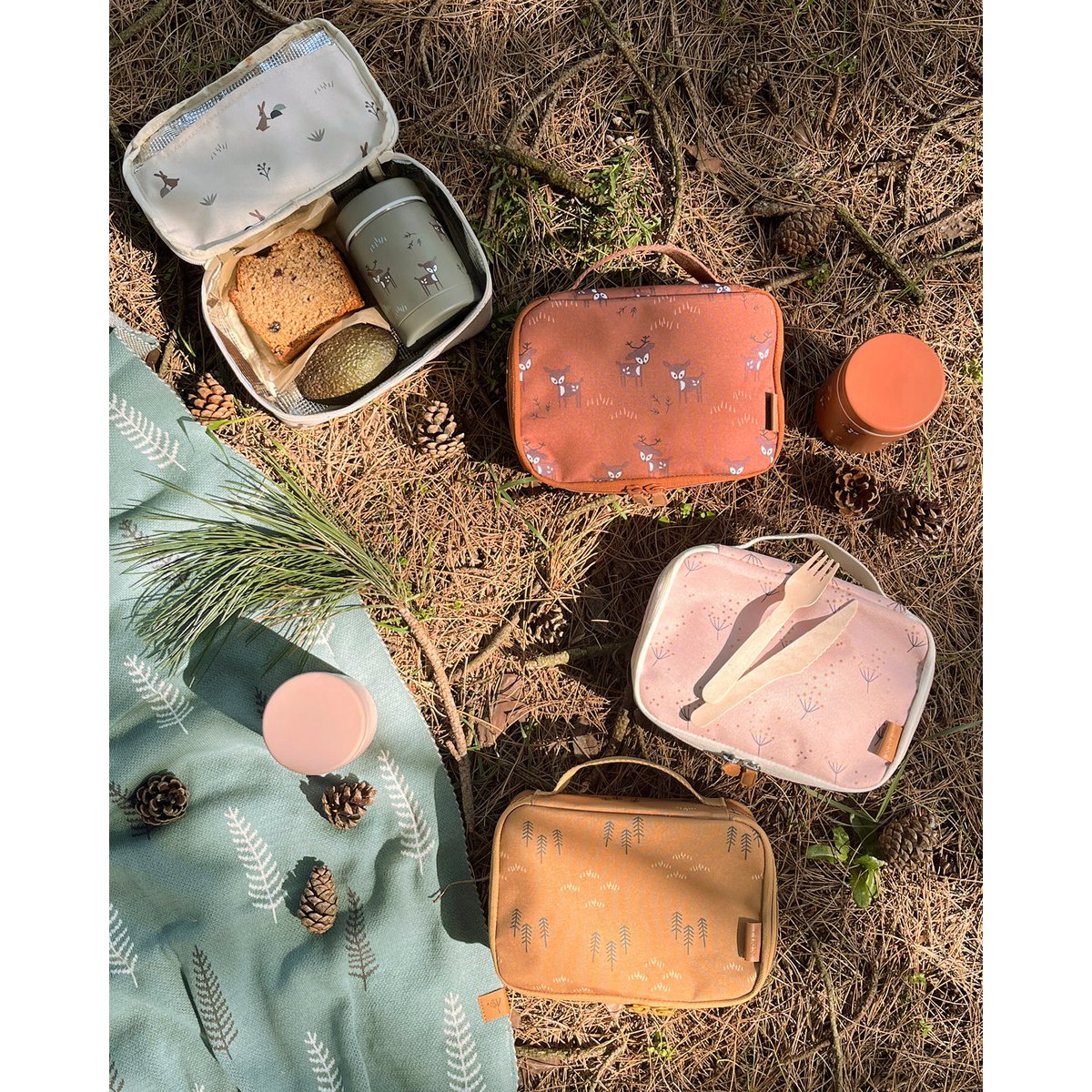 Cooler bag deer olive