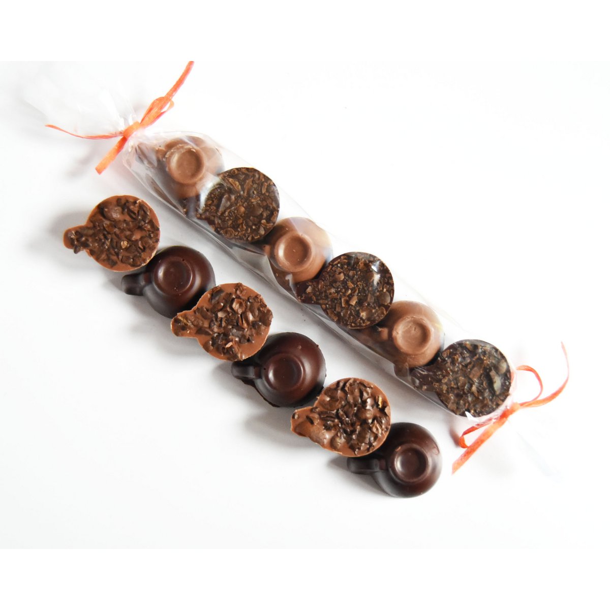 COFFEE CHOCOLATES, Organic and Bean to Bar 50gr (Box of 15 containers)