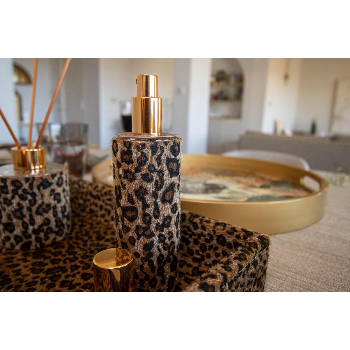 100ml leopard glass fragrance