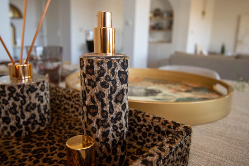 100ml leopard glass fragrance