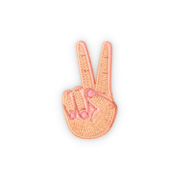 Sticker- en strijkbadge Peace-teken