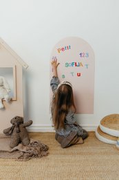 Magneetbord voor kinderen - Arche - Lichtroze