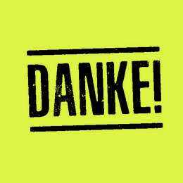 Sticky note pad with "THANK YOU!" text in black on a bright yellow background.