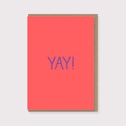 Folding card with envelope featuring a sloth design and the text "Hip Hip Hooray". The card is suitable for birthday celebrations.