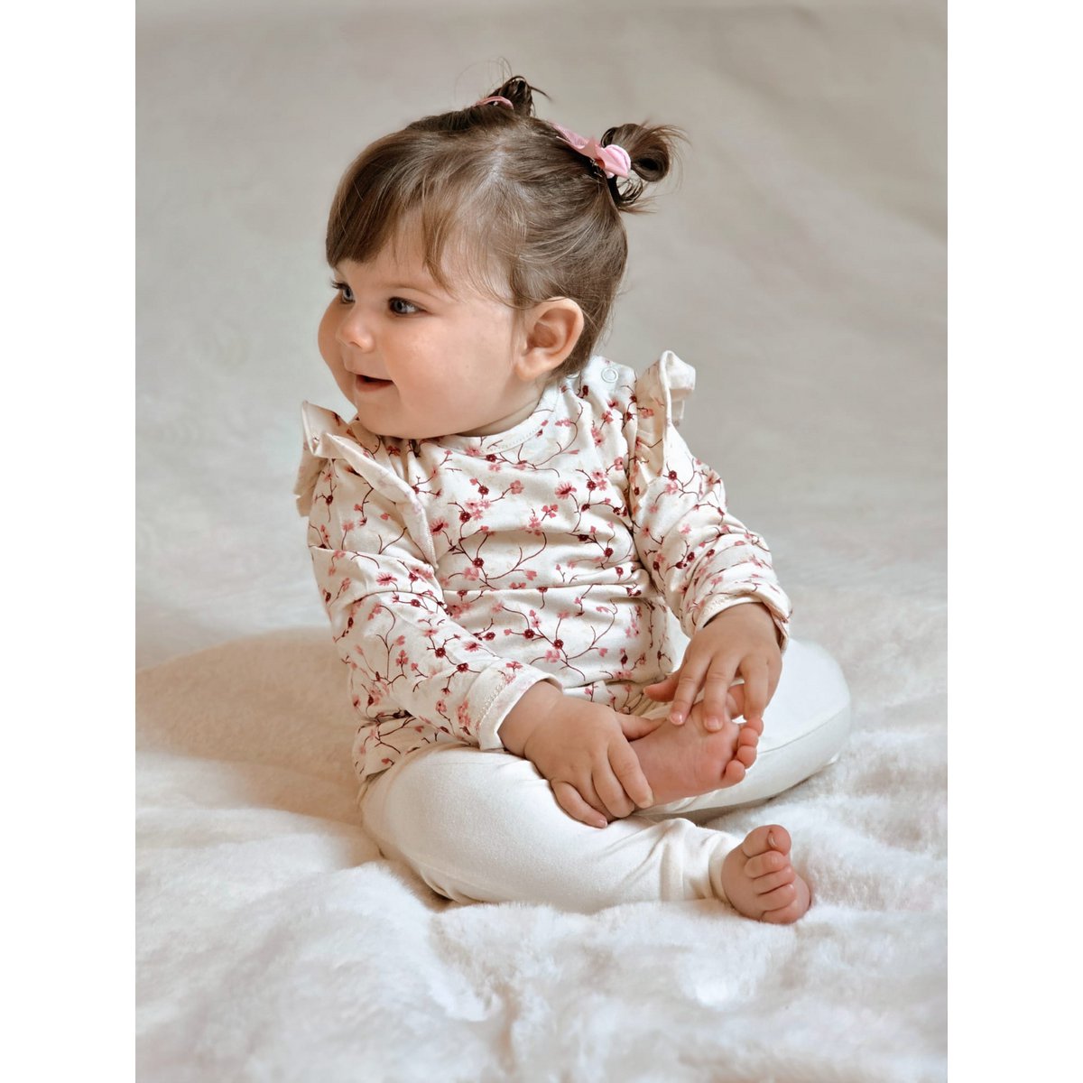 Little Chiq Baby top imprimé fleuri