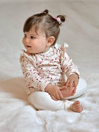 Little Chiq Baby top imprimé fleuri