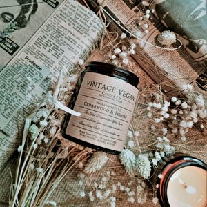 VINTAGE VEGAN CANDLES, Haus & Wohnen Marke in Großbritannien