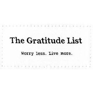 The Gratitude List Journals