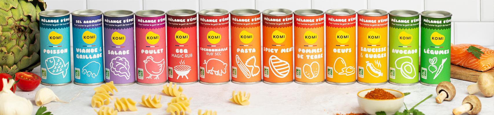 Komi la nouvelle génération d'épices