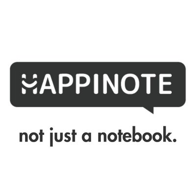 Happinote - Het uitwisbare notitieboek van steenpapier