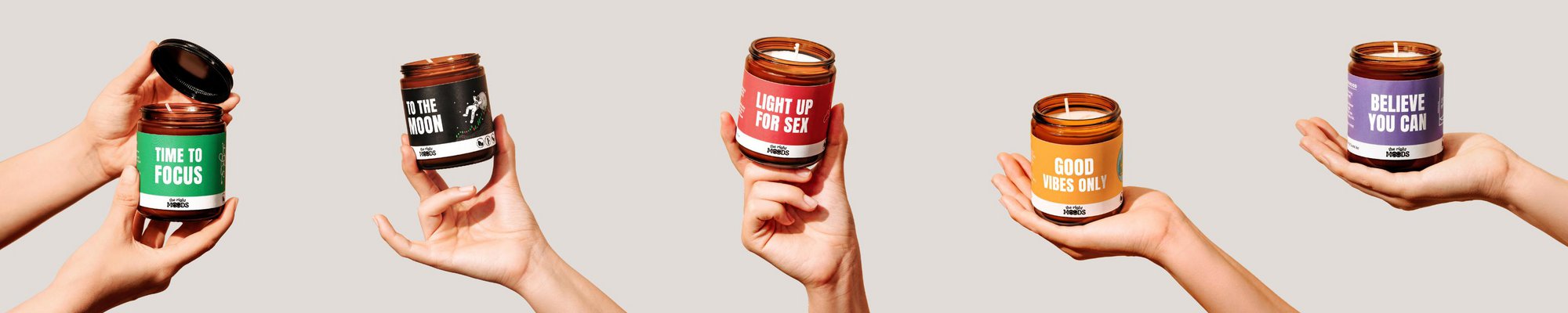 The Right Moods Gift Candles