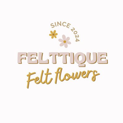 Felttique Felt Flowers